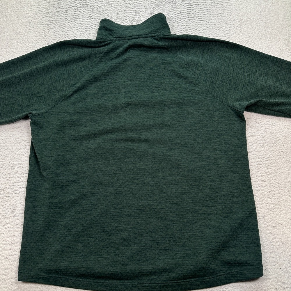 LL Bean Sweater‎ Men's Size Large Regular Adventure Grid Fleece 1/4 Zip Outdoors - Picture 7 of 8